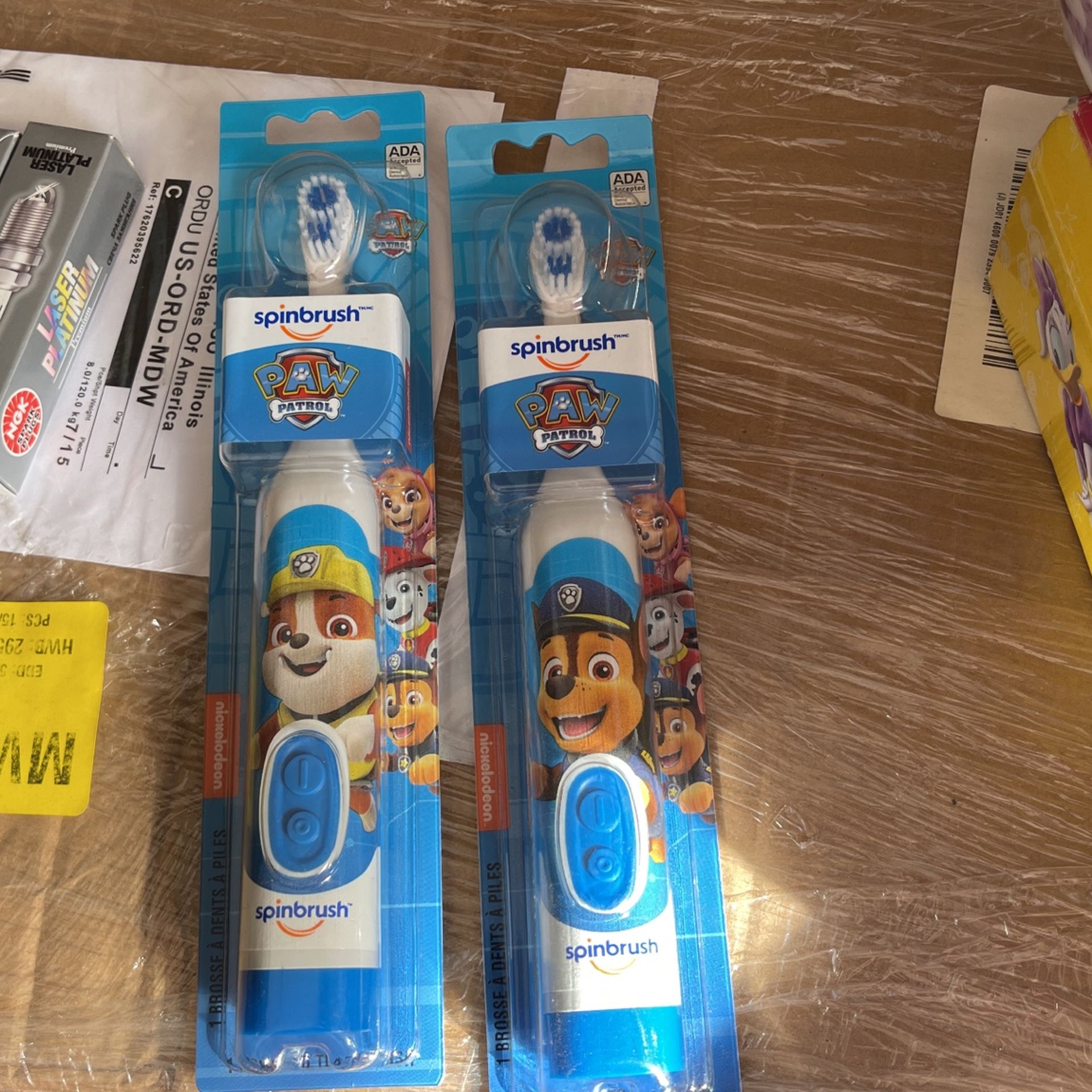 Paw Patrol spinbrush Brand New