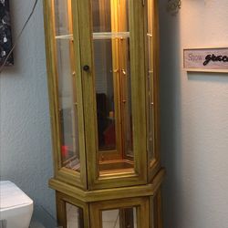 FREE Corner Curio Cabinet