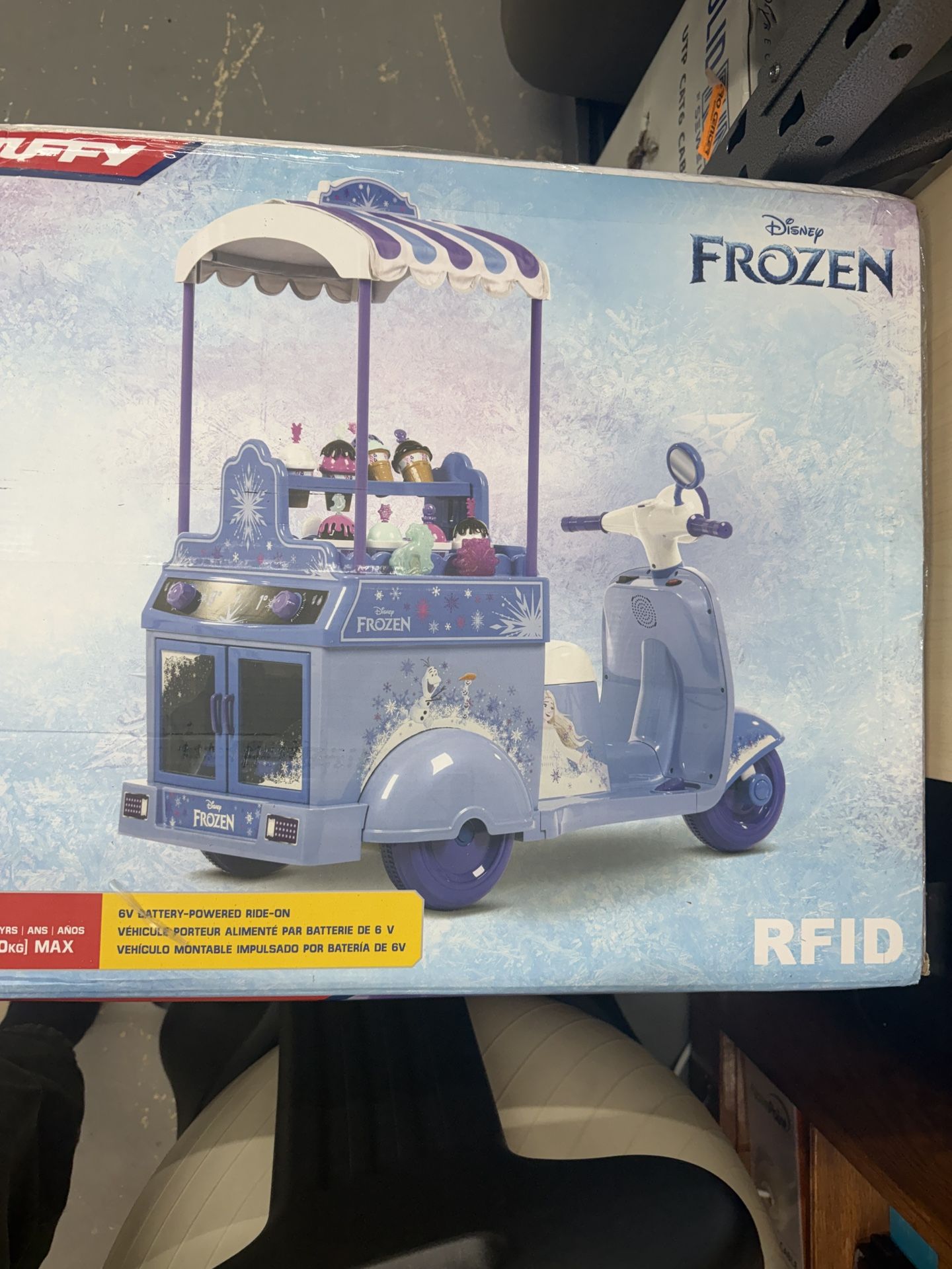 NIB - Huffy Disney Frozen Ice Cream Cart