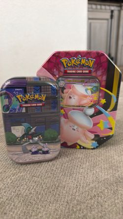 Pokemon Moonlit tin and min tin