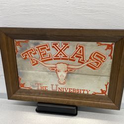 Longhorn University of Texas  Bar Mirror