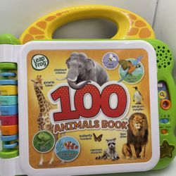 Leapfrog 100 Animals Book English/Spanish 