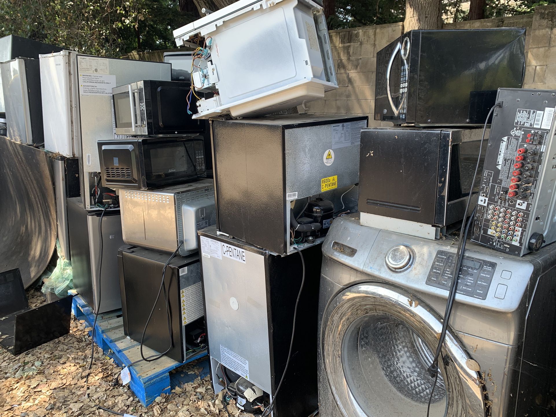 Refrigerators, Microwaves, Washing Machines