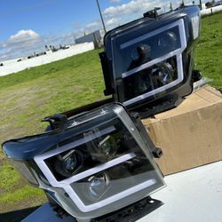 New 16-22 Nissan Titan Headlights 