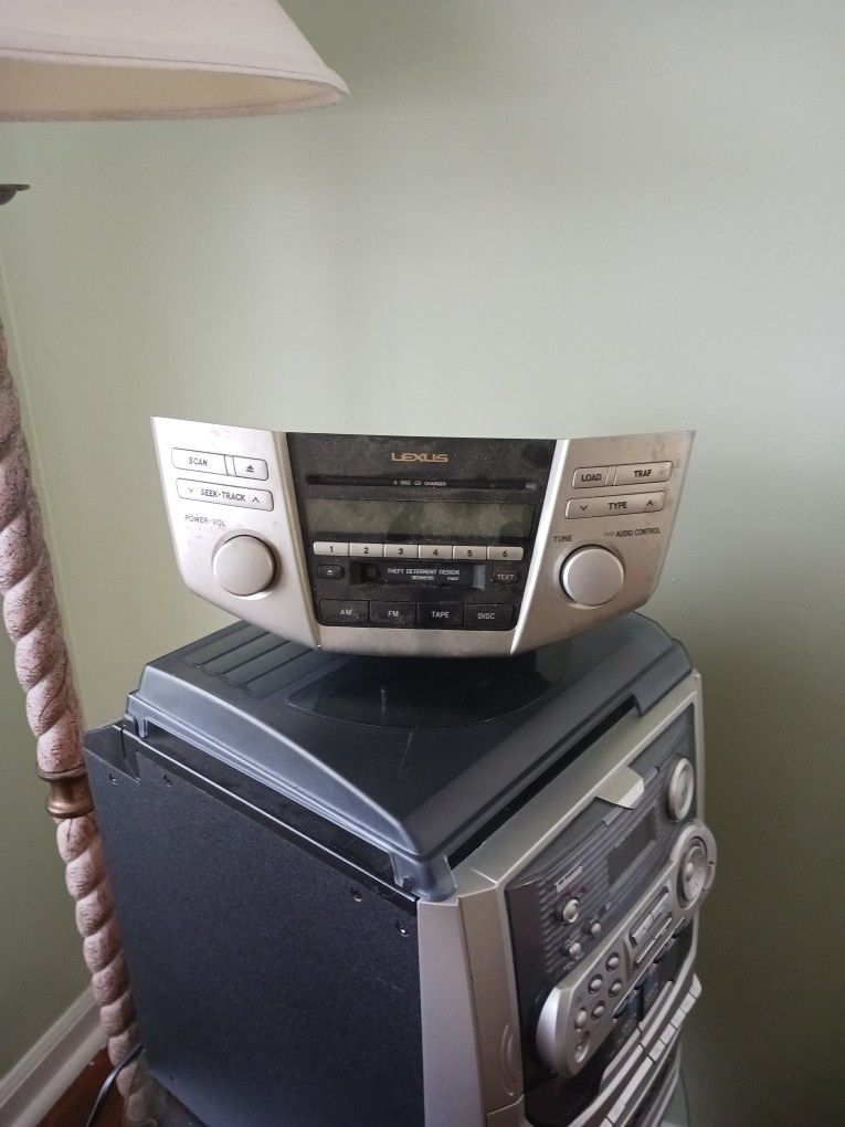 2007-2009 Lexus Rx 350 Am Fm Cd Player Radio Receiver QRZT1