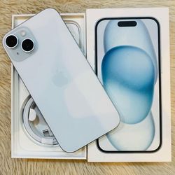 new iphone 15  color white , good condition and unlocked