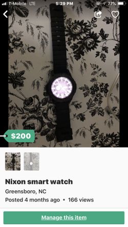 Nixon smart watch