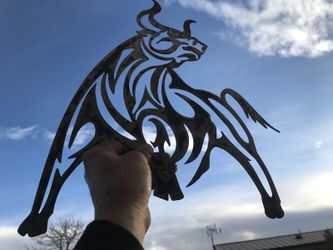 Cut from steel plate