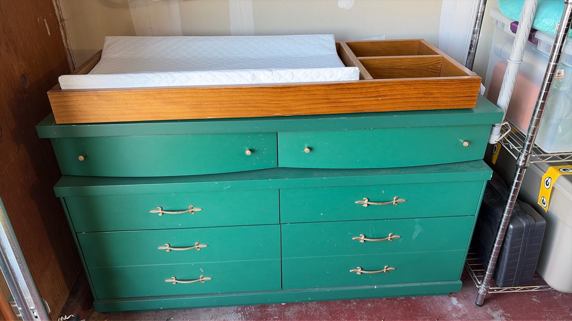 Wooden Changing Table For Dresser Top