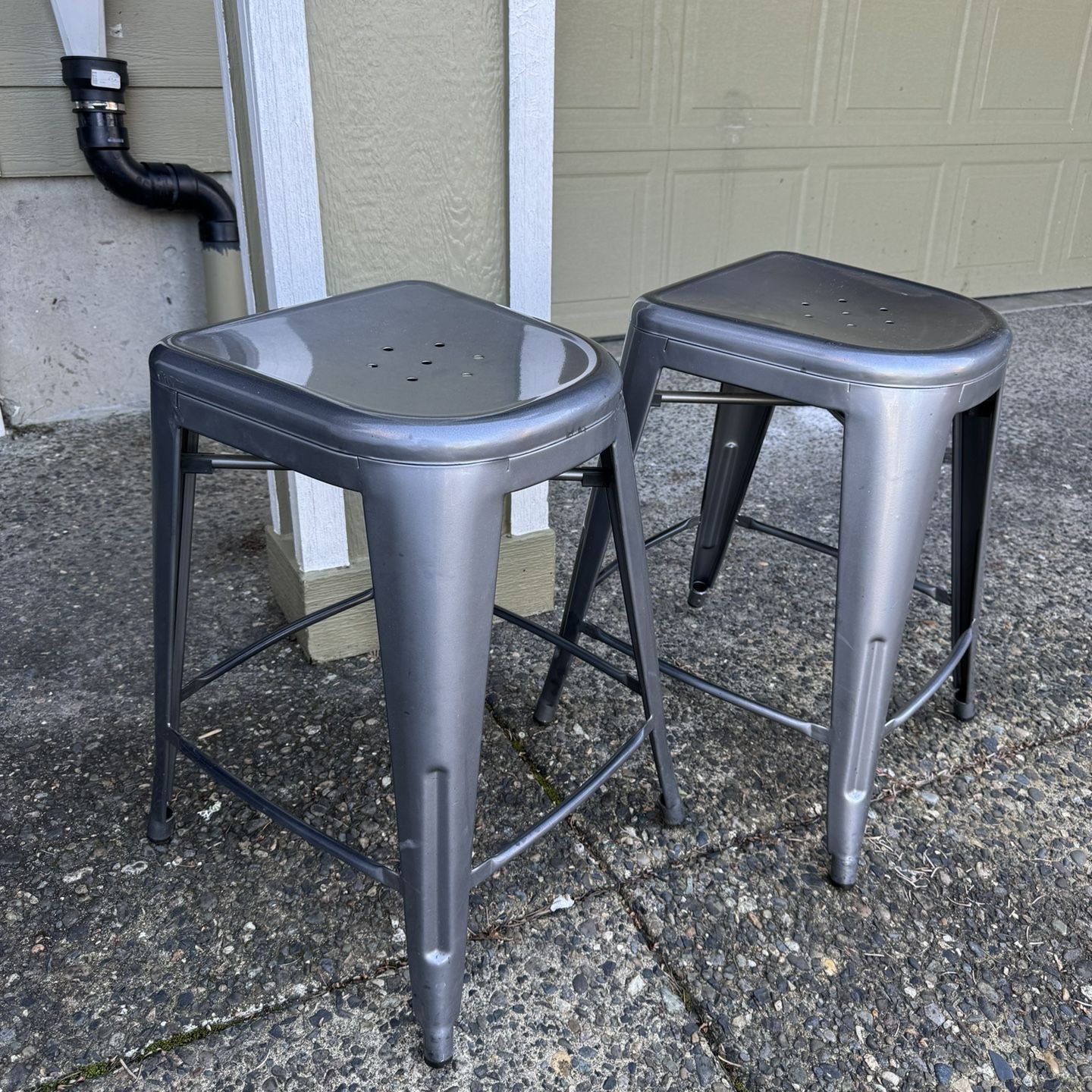 Vintage Stools 2ft 