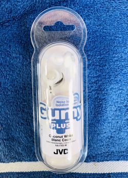 JVC: White Gummy Plus - Ear Buds