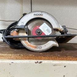 Ridgid Circular Saw For Sale!