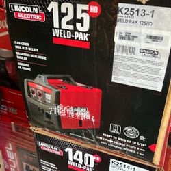 Lincoln 125hp Weld-pak Welder