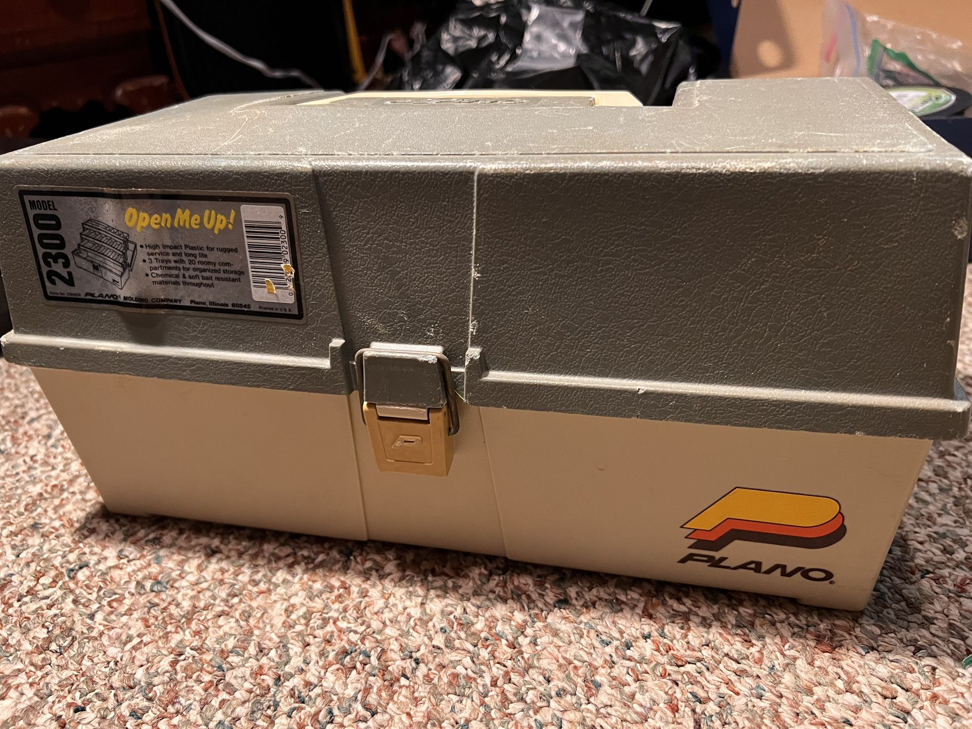 Fishing tackle box and gear