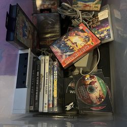 Game Lot Nintendo Sega Wii PS3 Ps2 Xbox Stuff