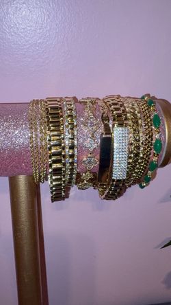 Gold Rolex bracelet