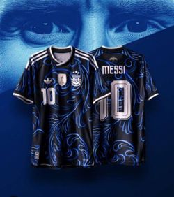 Argentina Messi World Cup Jersey S M L XL XXL