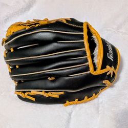 Franklin Baseball Yellow Black Softball Glove Mitt Master Series