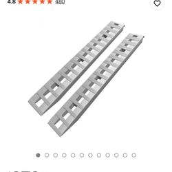VEVOR 84x14 Inch Aluminum Ramps 6000LBS Capacity Car Trailer Truck ATV Ramps 1 Pair 2 Ramps