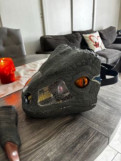 Dinosaur T-Rex Costume Mask with glove
