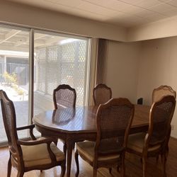 Solid Wood Dining Table & Chairs
