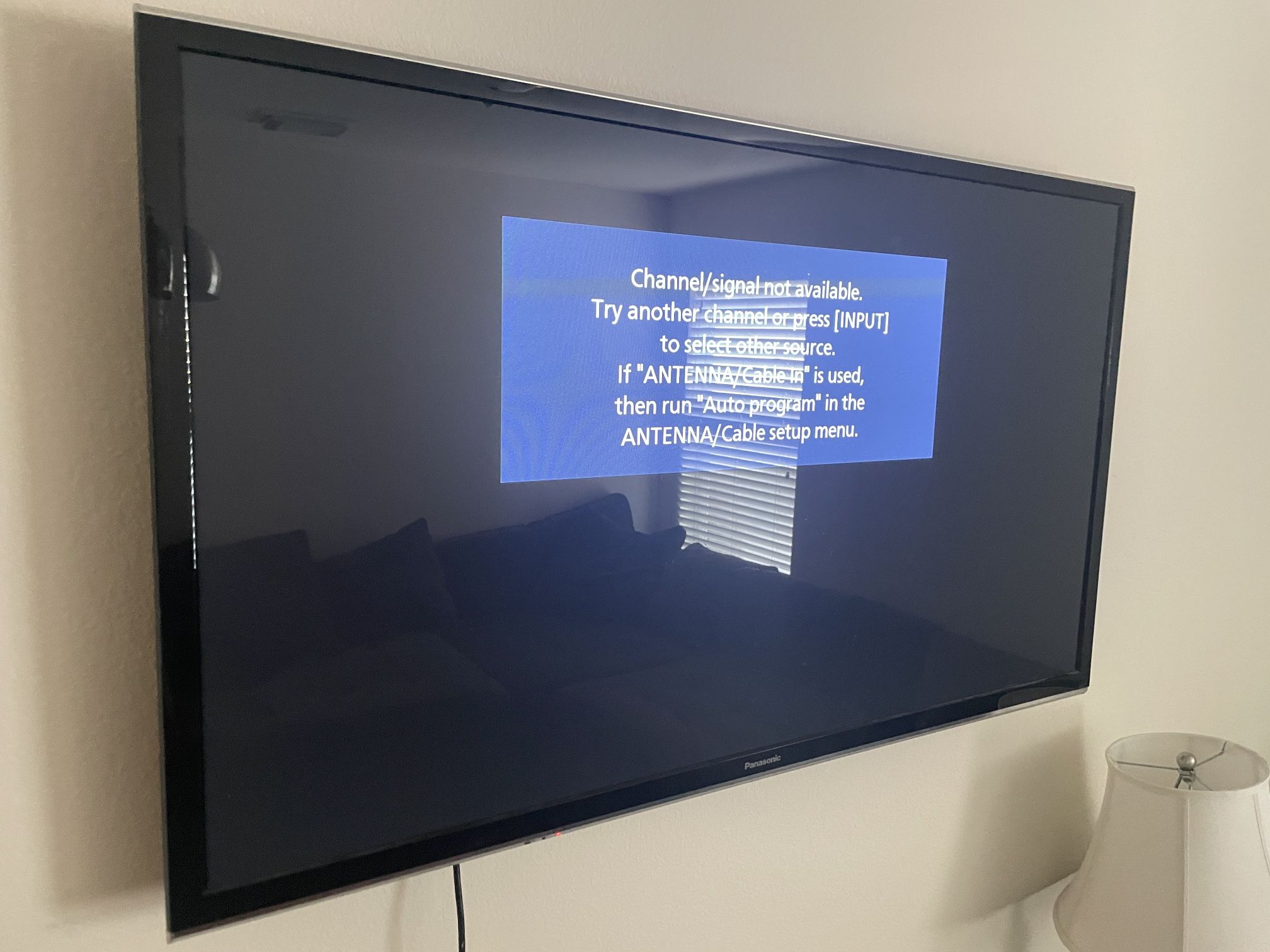 50” Panasonic Plasma tv
