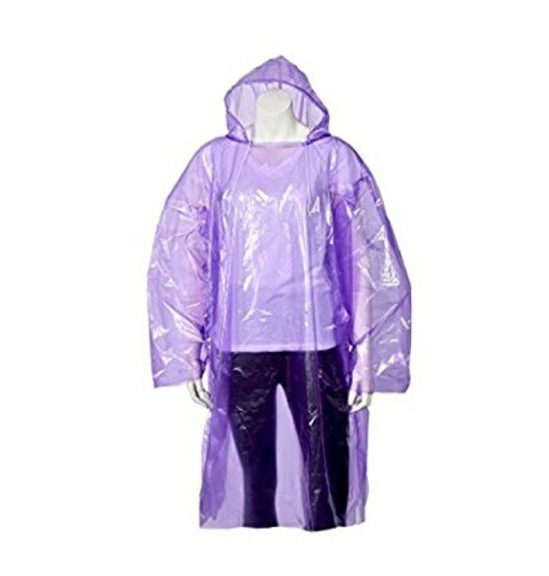NEW! Rain Poncho for Women and Men - (10 Pack) Rain Coat with Drawstring Hood Waterproof Lightweight Rain Gear for Theme