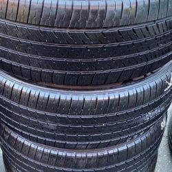 4 Llantas Usadas Bridgestone Ecopia 235/55/18 $210 Las 4