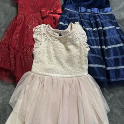 Girls Party Dresses—4T