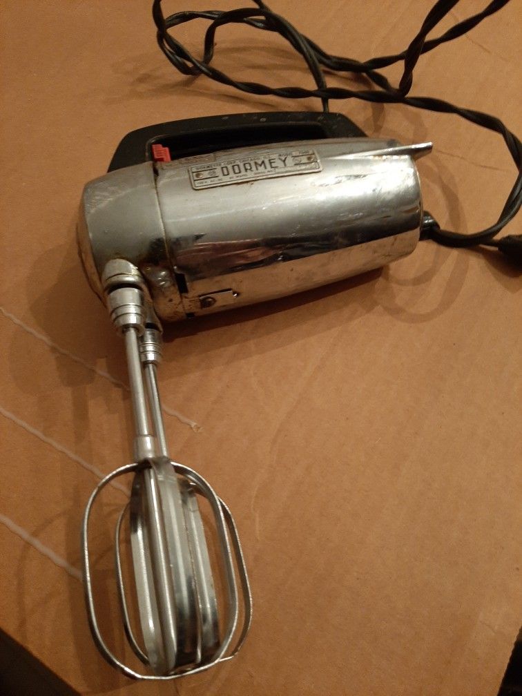 Vintage Dormey 5 speed mixer