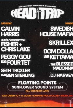 Head Trip Day 2 GA Ticket