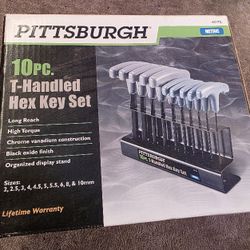 T-Handled Hex Key Set