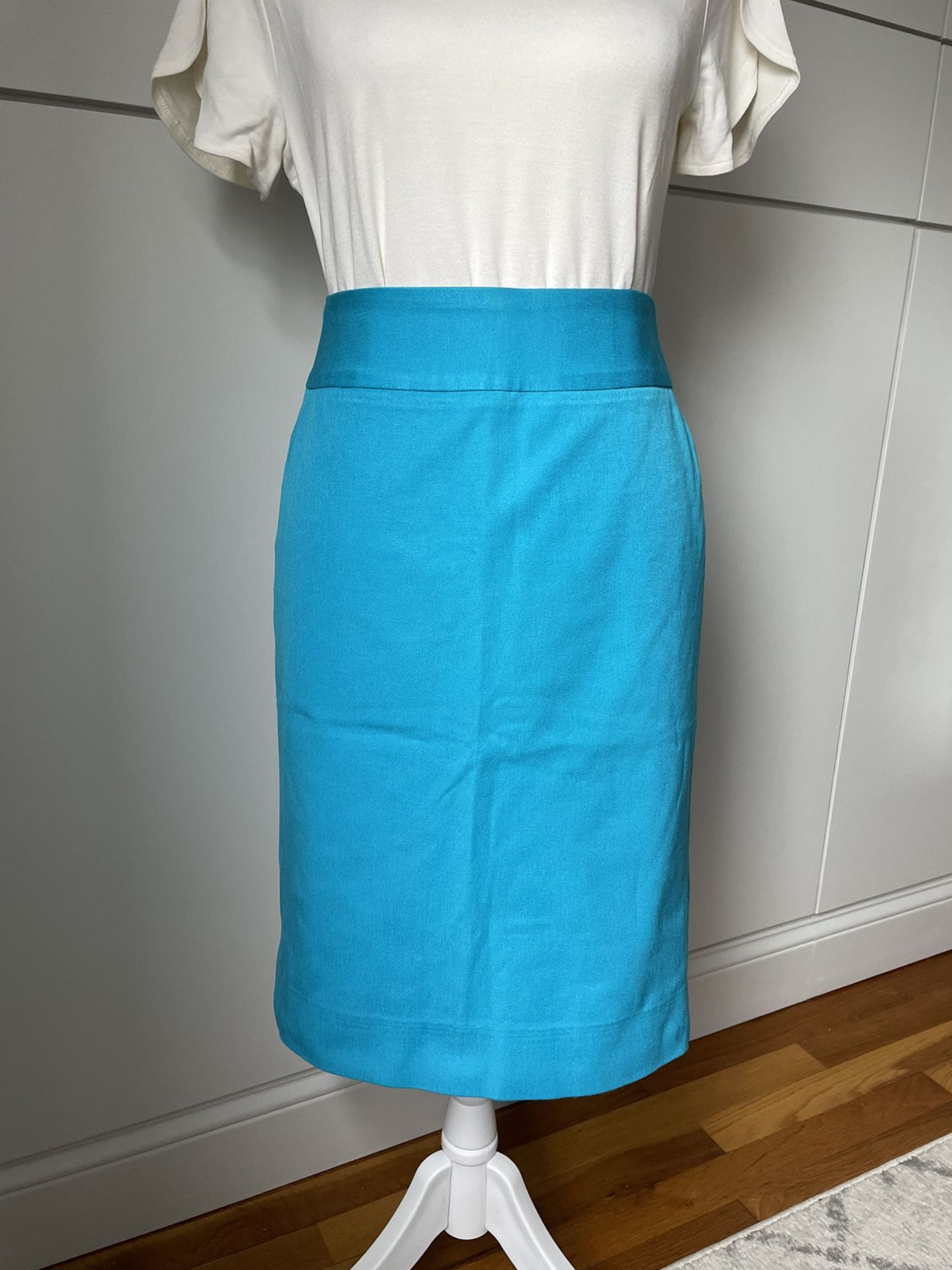 Banana Republic Turquoise Blue Pencil Skirt Size 0