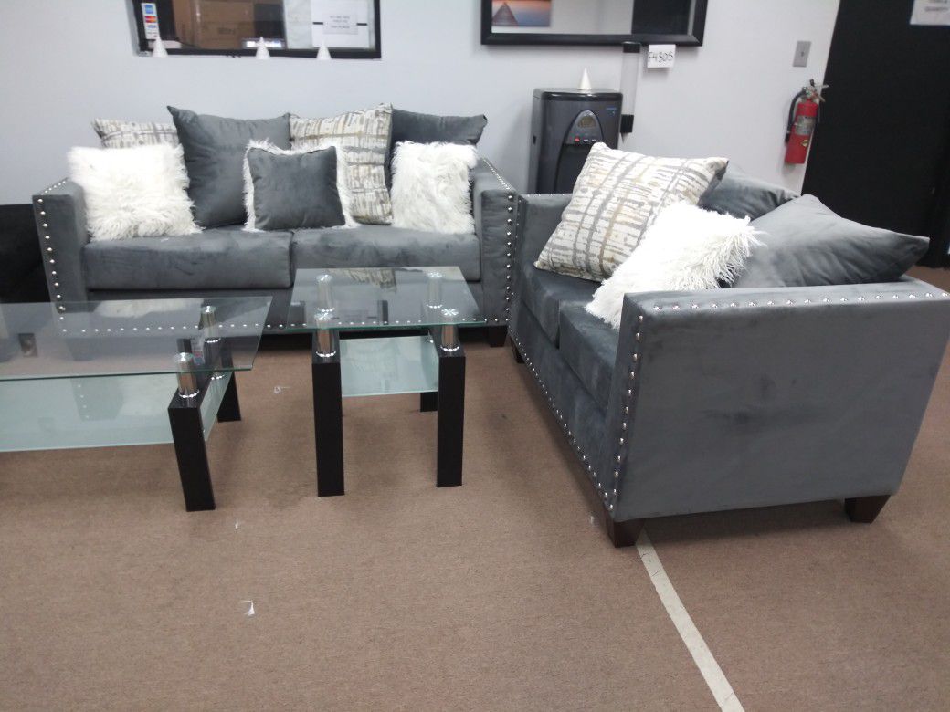$799. 2 pieces sofa set Brand new free delivery same day