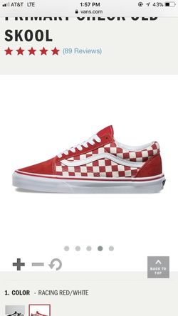 Vans size 10