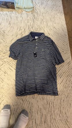Men’s Striped Polo Shirt (Brand New w/ Tag)