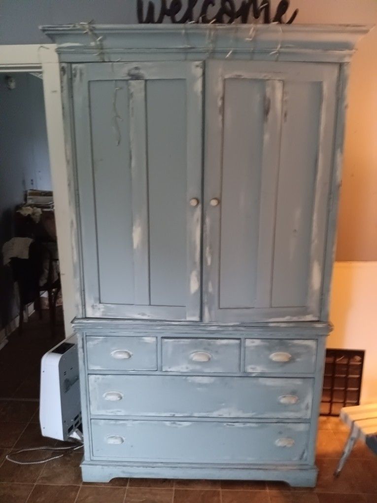 2piece CABINET WITH DRAWERS