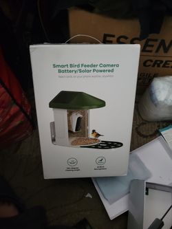 Ai Bird Feeder With Camera