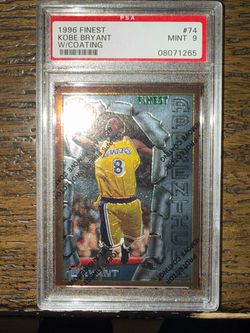 Kobe Bryant Graded Rookie card
