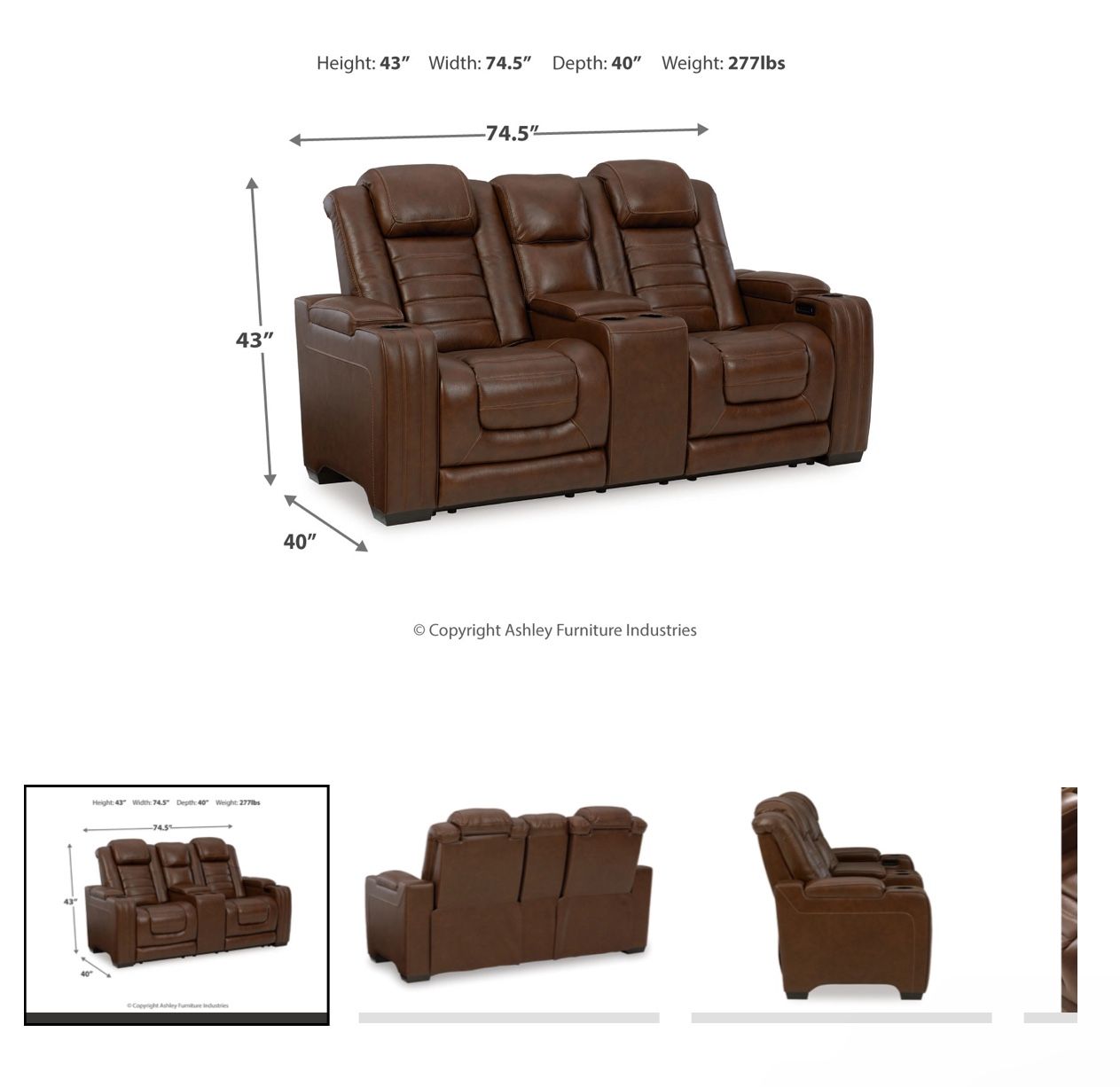 Leather Sofa