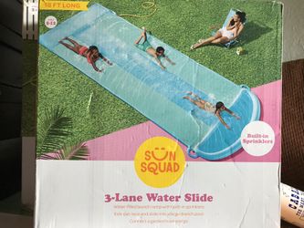 3 Lane Waterslide
