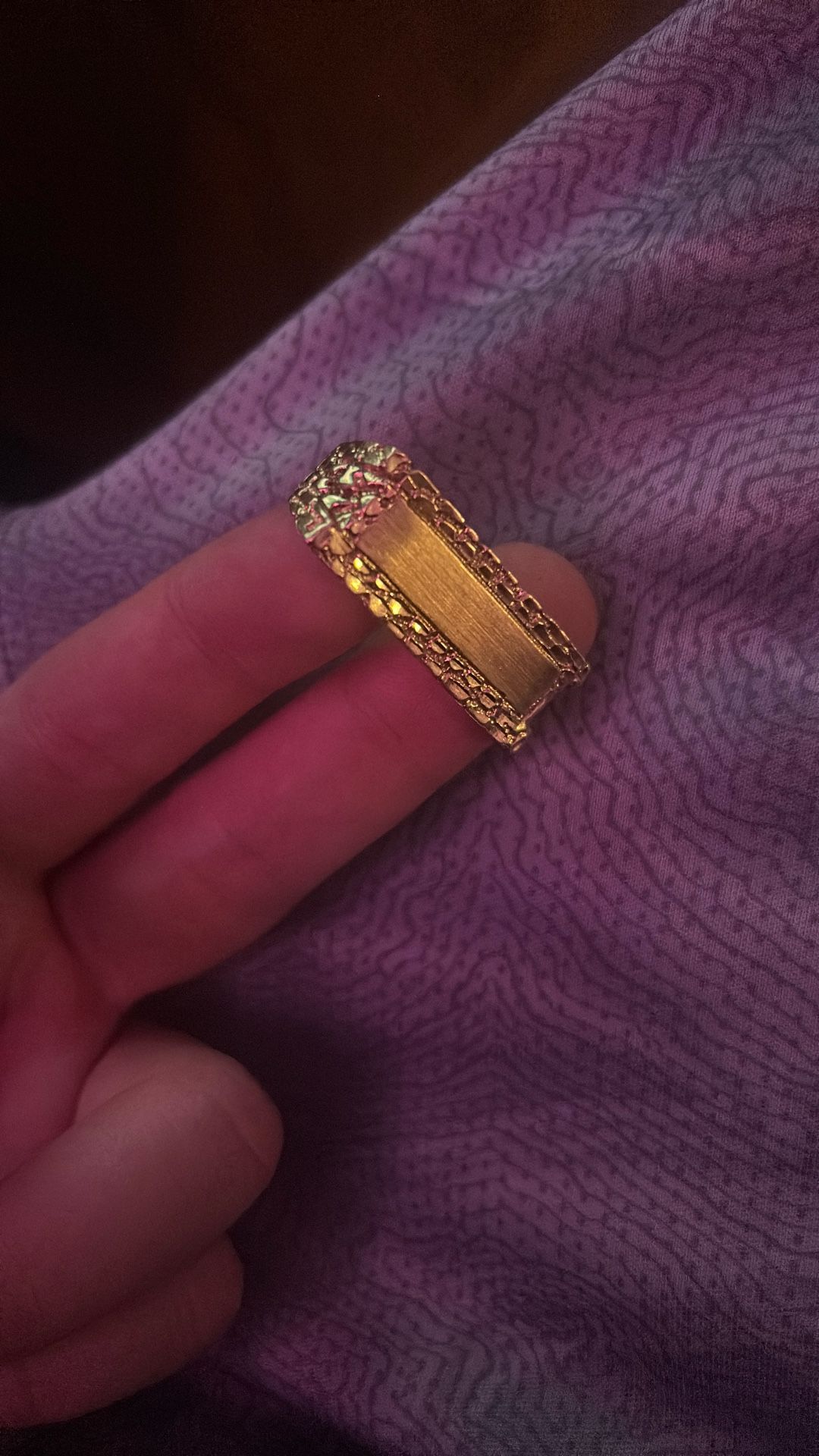 double finger ring