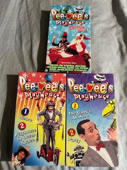 Peewee’s playhouse vhs tapes