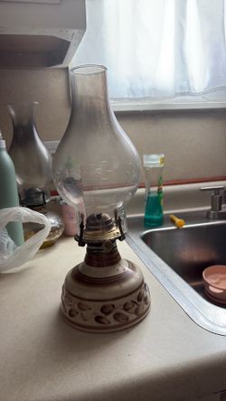 Vintage oil lamp