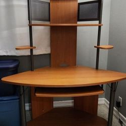 Sturdy Computer Tower Desk  AS-IS