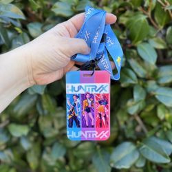 KPOP Demon Hunters Badge ID Holder Lanyard