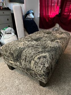 Multi color ottoman