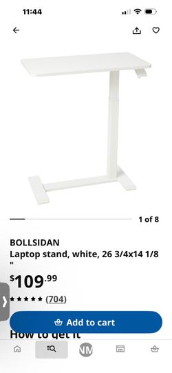 IKEA laptop stand & desk