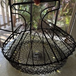 Vintage Egg Basket