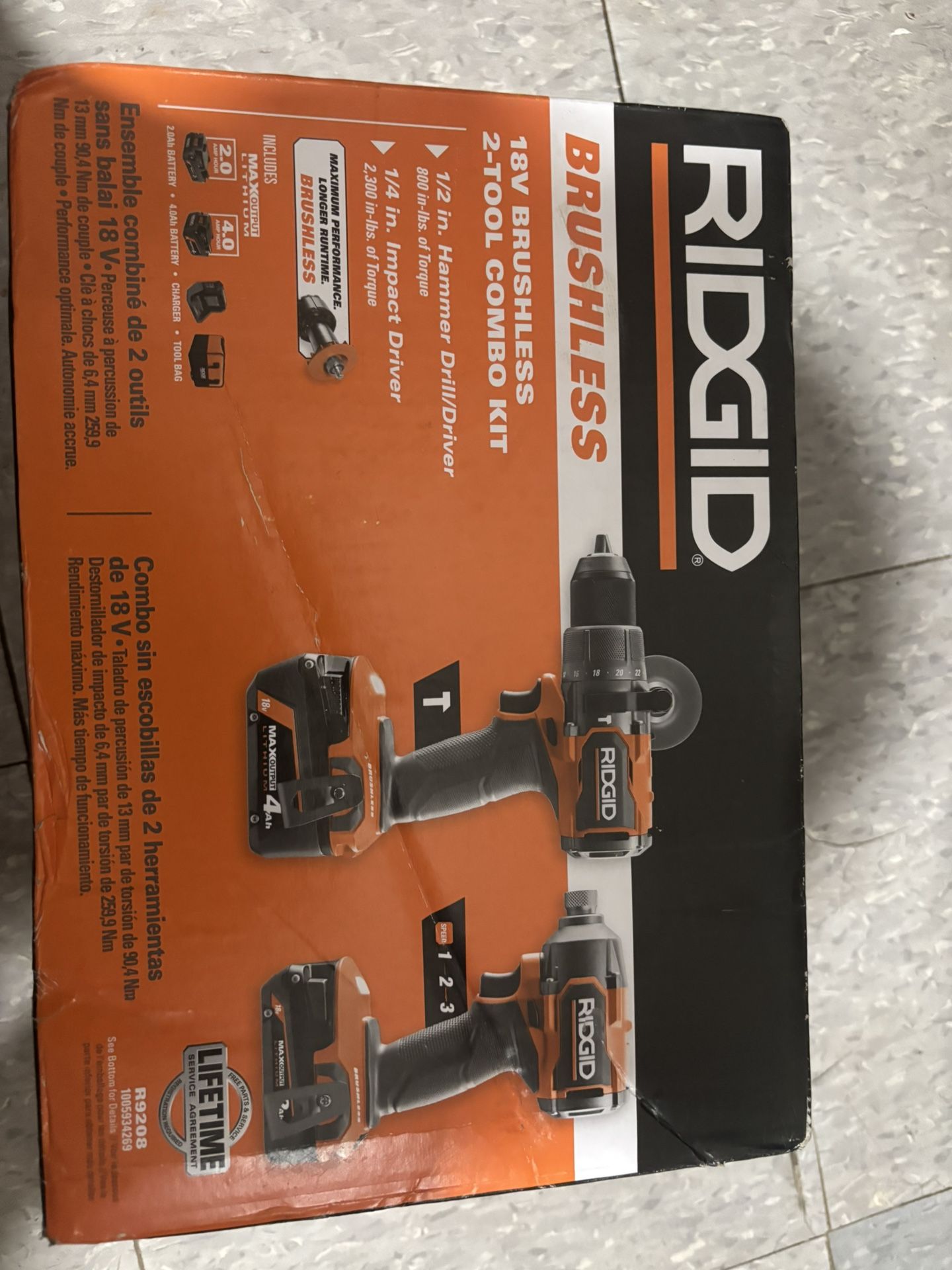 Combo De Ridgid 